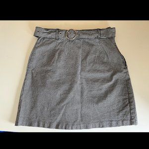 DIVIDED Belted Mini Skirt